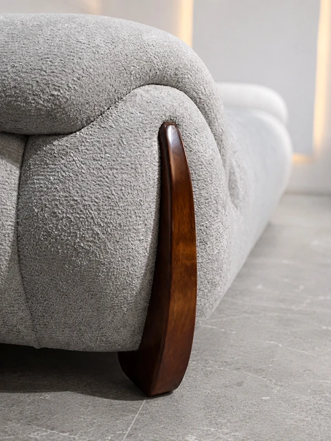 gray sofa made by kelebek